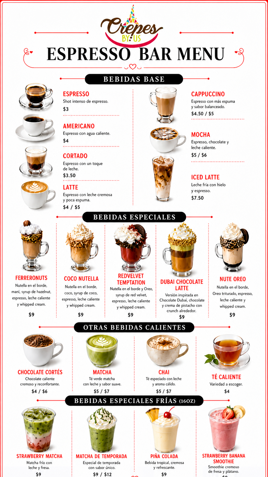Dinner Menu